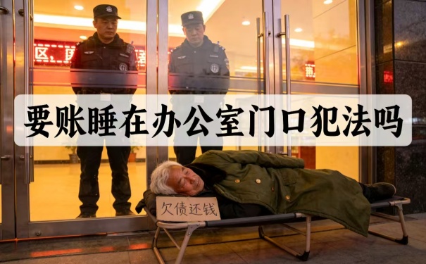 深圳要賬公司:要賬睡在辦公室門口犯法嗎